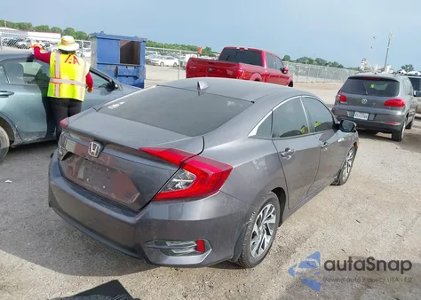 2017 Honda Civic Ex из США, поврежденный, VIN 19XFC2F85HE223986